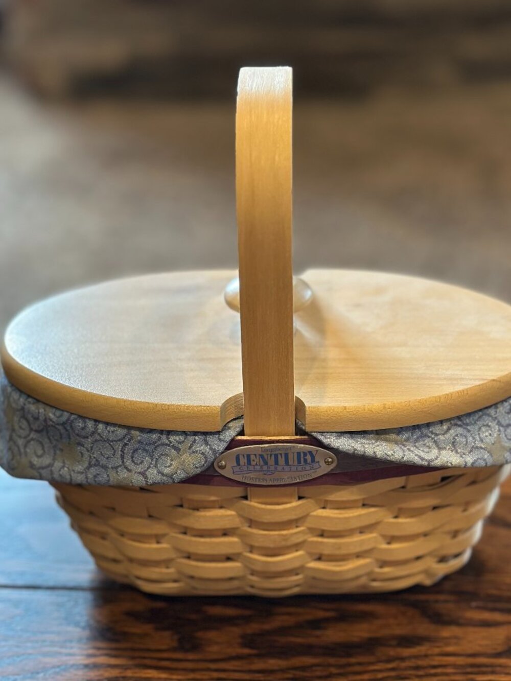 Longaberger 2000 Century Celebration Hostess Appreciation Basket
